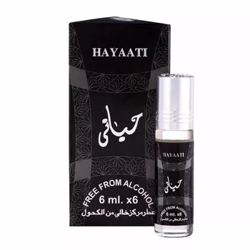 Духи масляные мужские hayaati, 6 мл