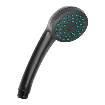 Лейка для душа zein z3183, 1 режим, пластик, черный