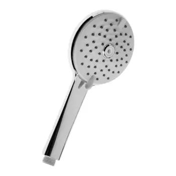 Лейка для душа zein z3643, d=115 мм, 4 режима с напором, пластик, цвет хром