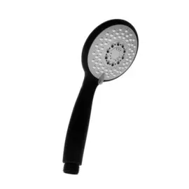 Лейка для душа zein z411, 3 режима, покрытие soft-touch, пластик, черная