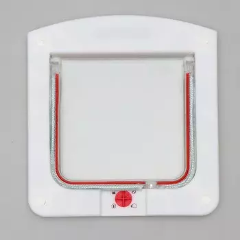 Дверь для животных с 4 режимами, проем 1515.5 см(общ. 22.520 см), белая