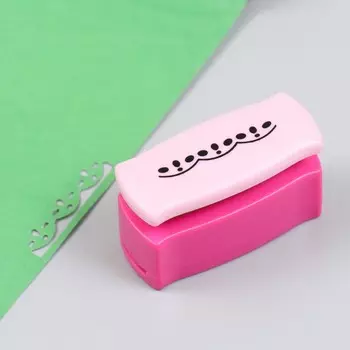 Дырокол фигурный для края