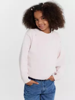 Джемпер для девочек розовый