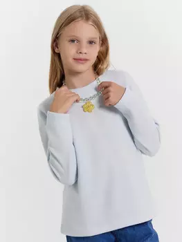 Джемпер для девочек в нежно-голубом цвете