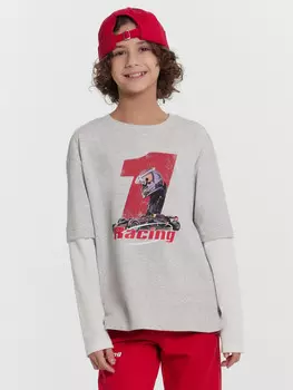 Джемпер для мальчиков с надписью