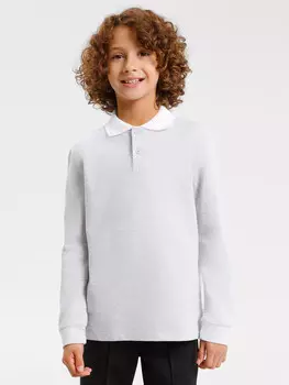 Джемпер для мальчиков в светло-сером цвете