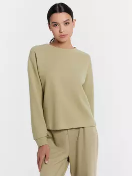 Джемпер домашний женский оливковый