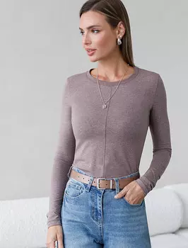 Джемпер кофейный