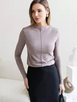 Джемпер кофейный