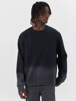 Джемпер мужской черный с градиентом