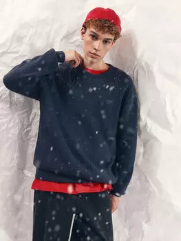 Джемпер мужской синий