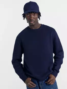 Джемпер мужской темно-синего цвета