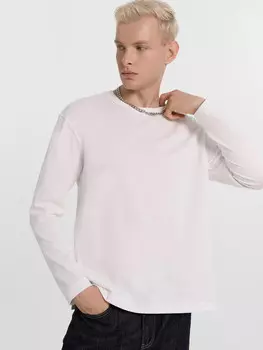 Джемпер мужской в белом цвете