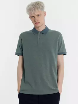 Джемпер мужской в пыльно-зеленом цвете