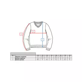 Джемпер вязаный