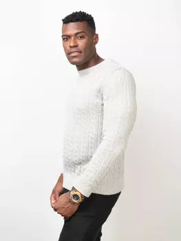 Джемпер вязаный