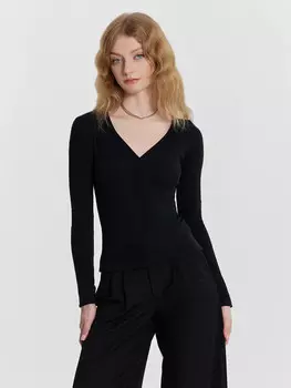 Джемпер женский черный