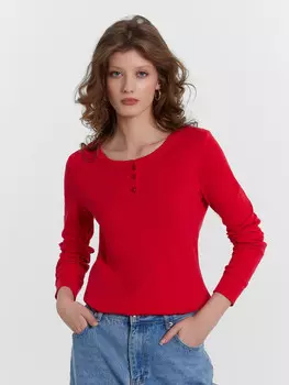 Джемпер женский красный