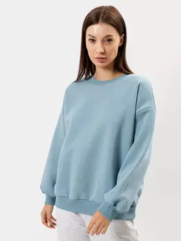 Джемпер женский оверсайз в зеленом цвете