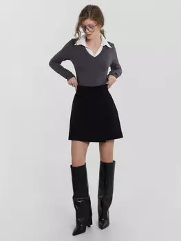 Джемпер женский серый