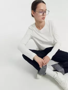 Джемпер женский светло-молочный