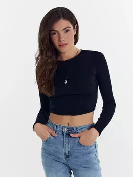 Джемпер женский в черном цвете