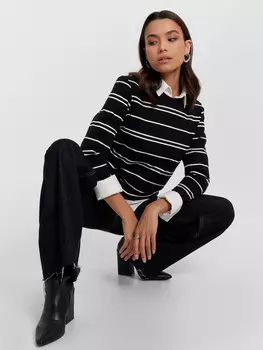 Джемпер женский в полоску