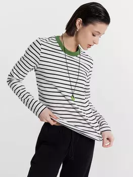 Джемпер женский в полоску