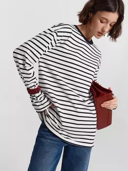 Джемпер женский в полоску