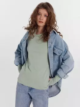 Джемпер женский в зеленом цвете