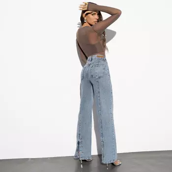 Джинсы палаццо