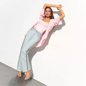 Джинсы прямые