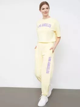 Джоггеры с высокой линией талии