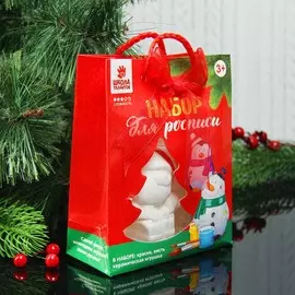 Елочное украшение под раскраску