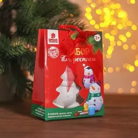 Ёлочное украшение под раскраску