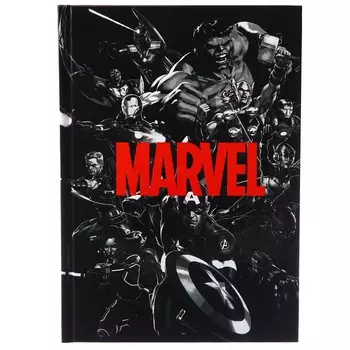 Ежедневник а5, 80 листов marvel,