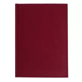Ежедневник датированный а5 на 2022 год, 168 листов, обложка искусственная кожа vivella, бордовый
