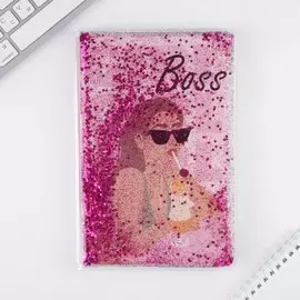 Ежедневник в обложке шейкер а5, 96 листов girl boss