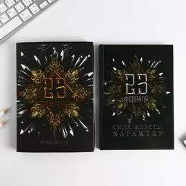 Ежедневник а5, 80 листов, недатированный, в подарочной коробке