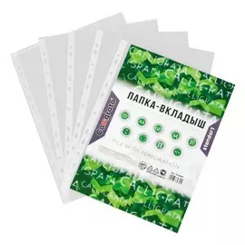 Файл-вкладыш а4, 40 мкм, calligrata, матовый, вертикальный, 100 штук
