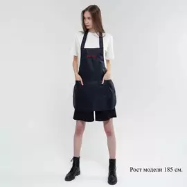 Фартук для мастера, цвет тёмно-синий