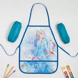 Фартук с нарукавниками детский narure, холодное сердце, 4939 см