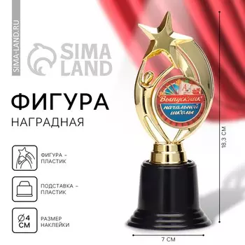 Фигура наградная звезда на выпускной