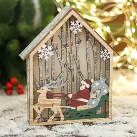 Фигурка новогодняя свет