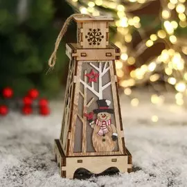 Фигурка новогодняя свет