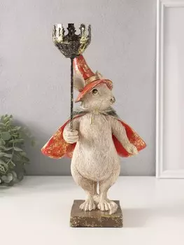 Фигурка-подсвечник полистоун