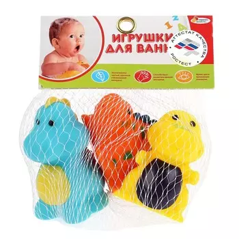 Фигурки для купания ИГРАЕМ ВМЕСТЕ LXB342_343_345