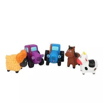 Фигурки для купания Синий ТРАКТОР, КАПИТОШКА STR-05