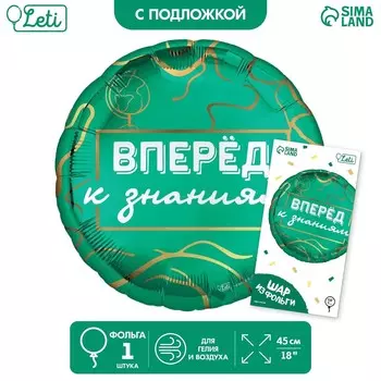 Воздушный шар фольгированный на 1 сентября 18