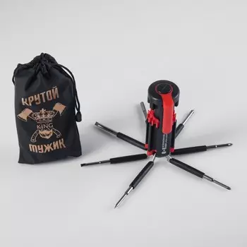 Фонарь многофункциональный, мультитул 8 в 1